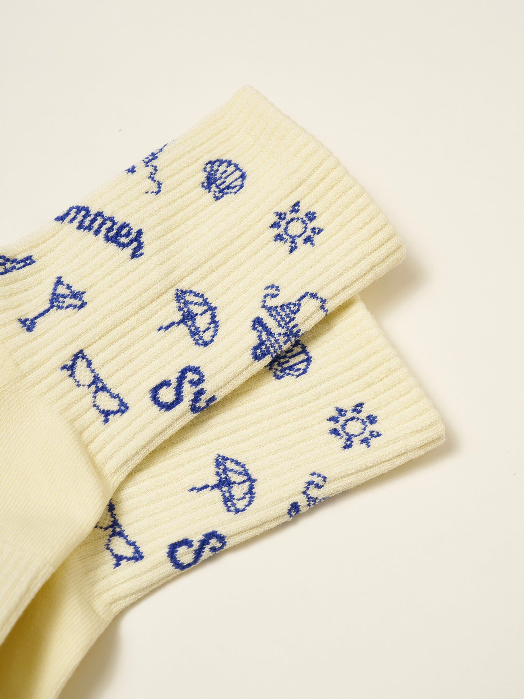 ☀️ Vintage Sumer Grip Sock