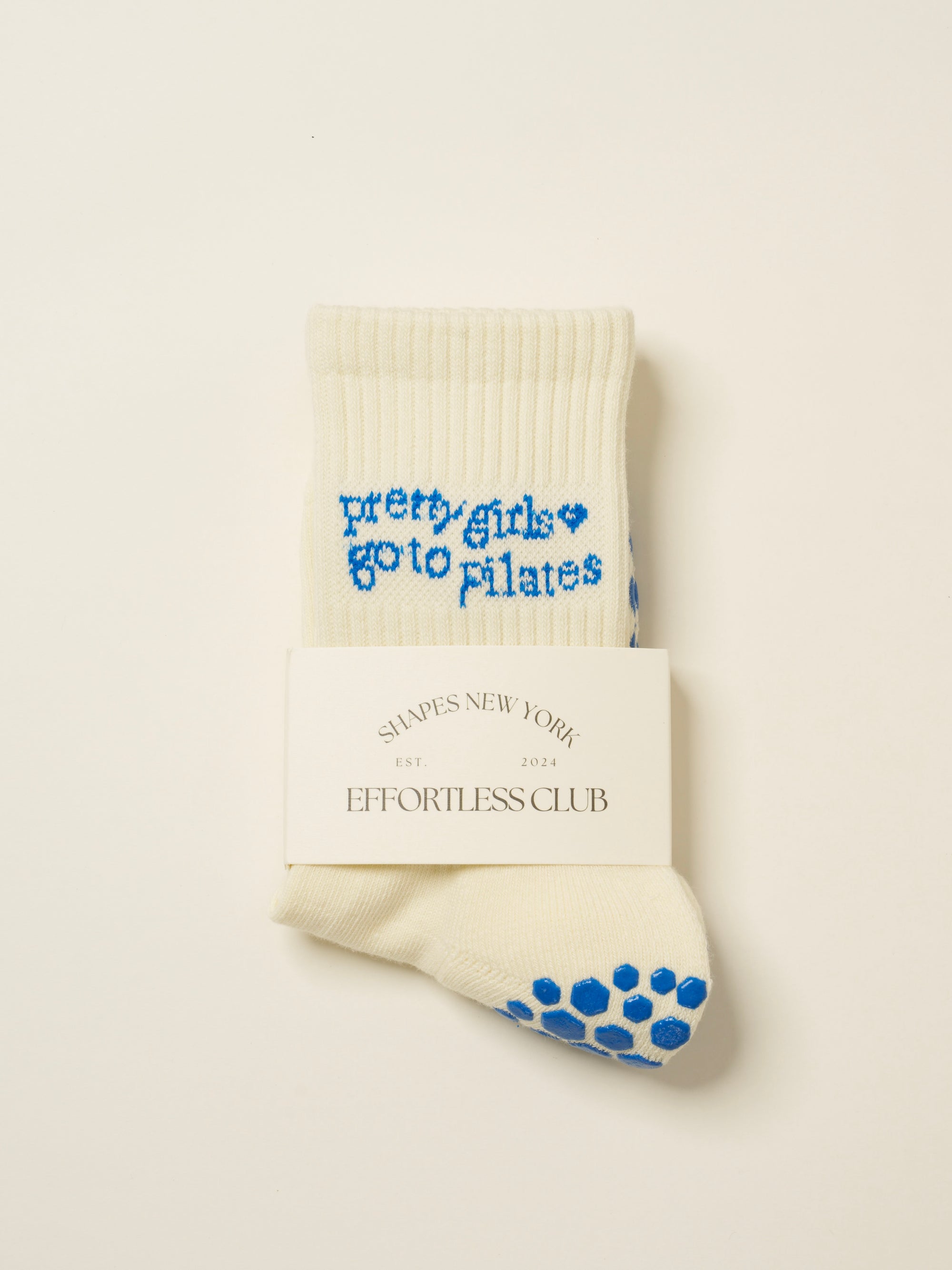 🩰 Pilates Girl Grip Sock [French Blue]