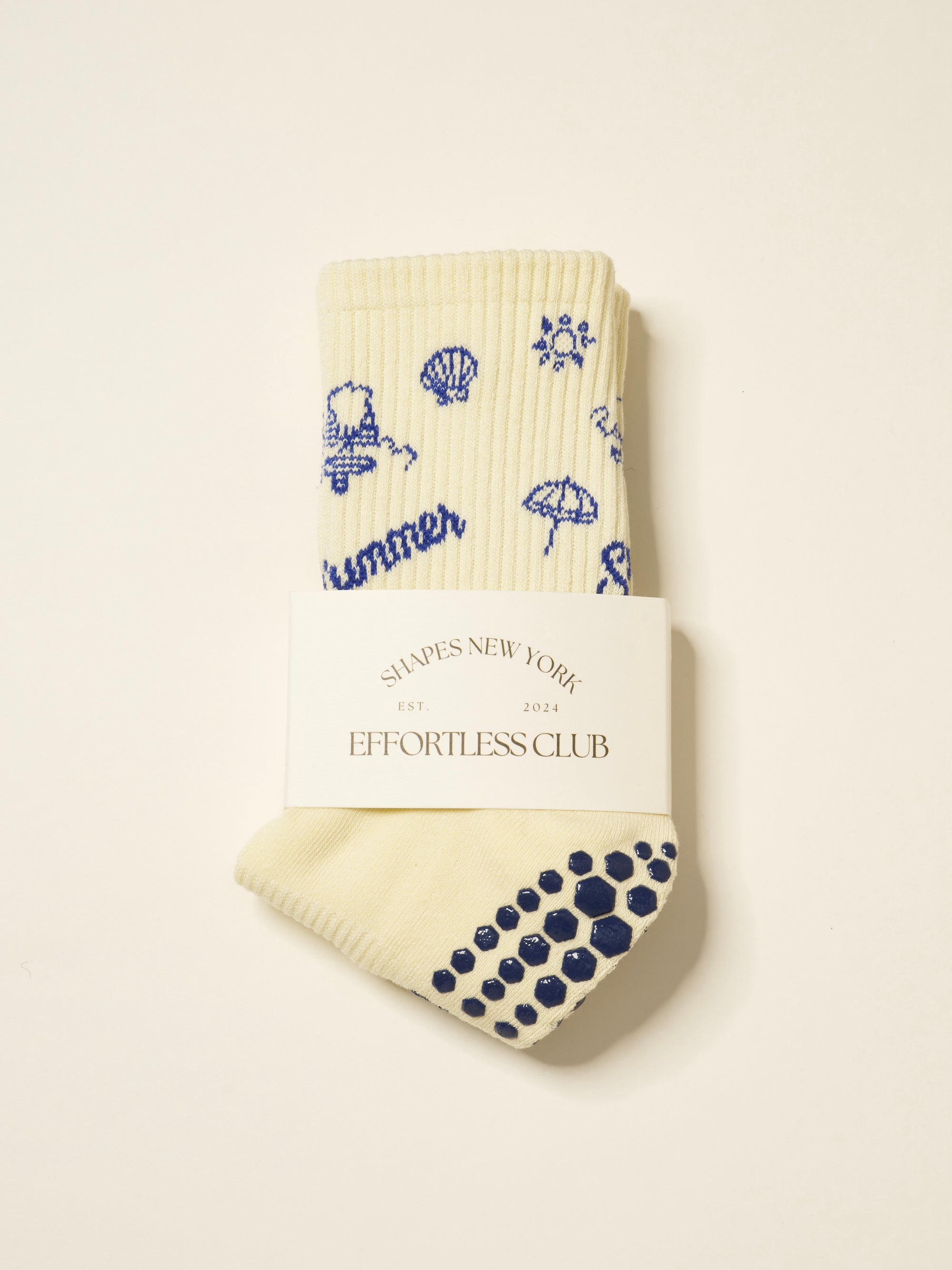 ☀️ Vintage Sumer Grip Sock