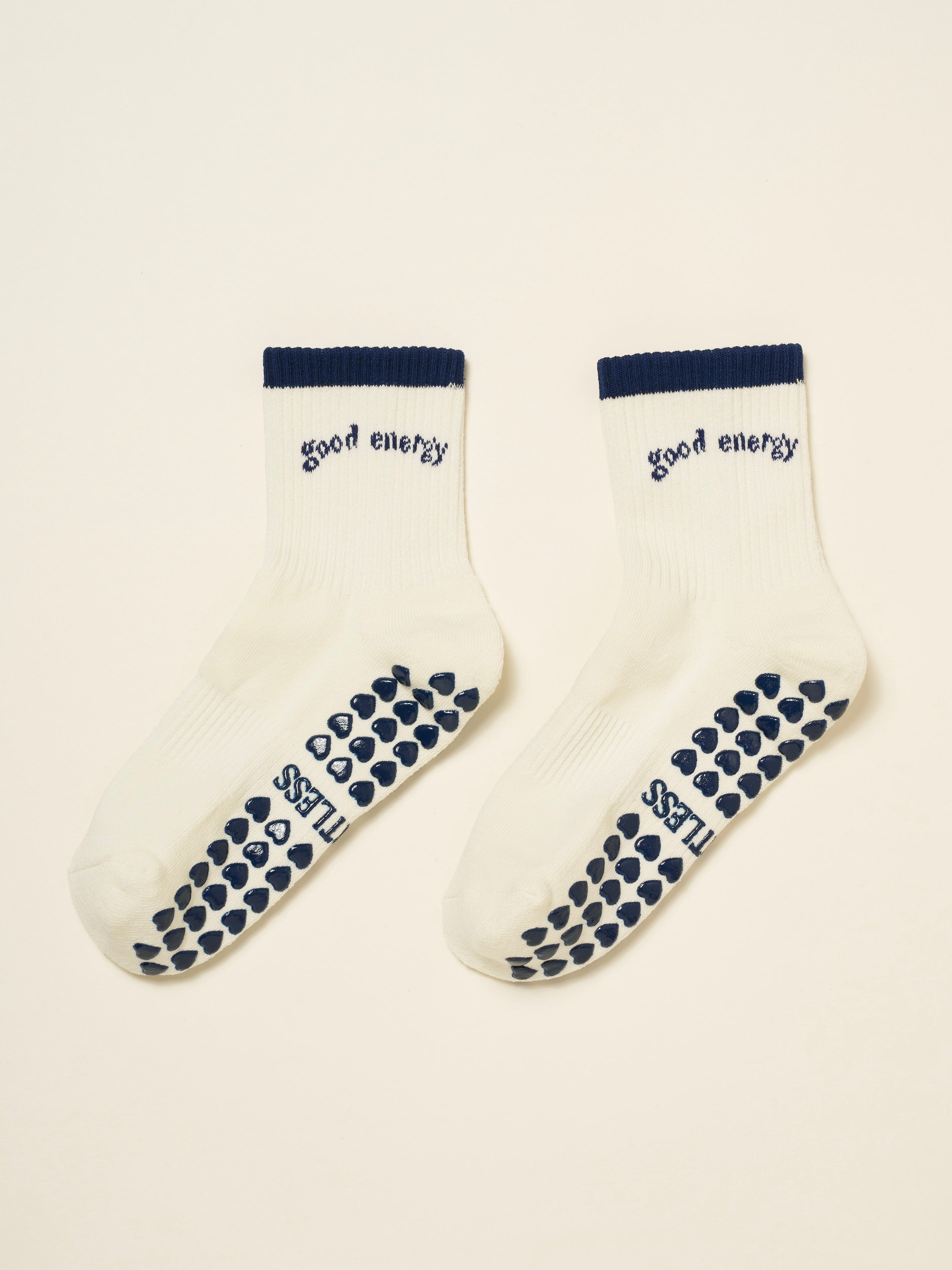 🧘🏼‍♀️ Good Energy Grip Sock [Navy]