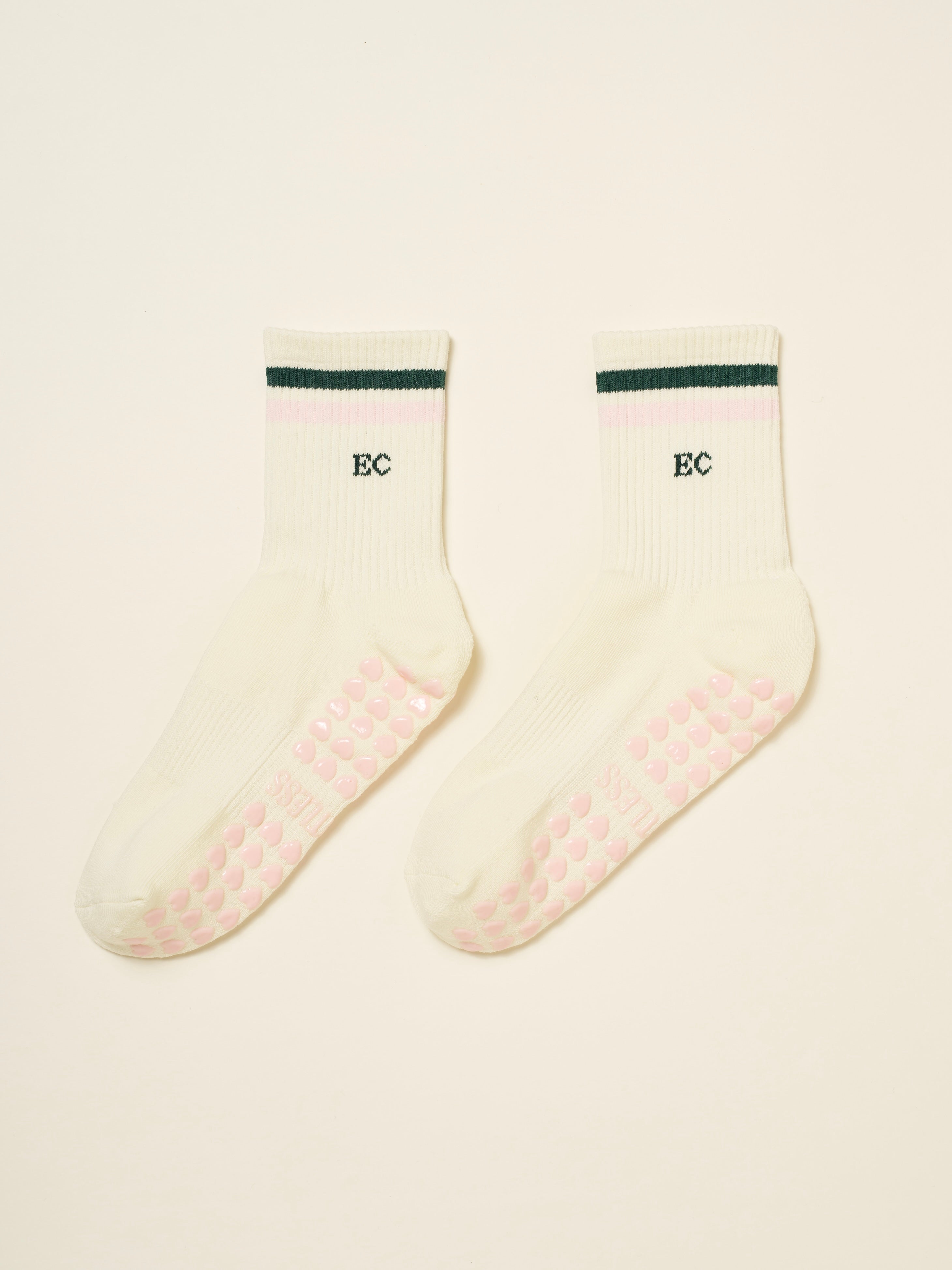 ✨ Effortless Club Retro Striped Grip Sock