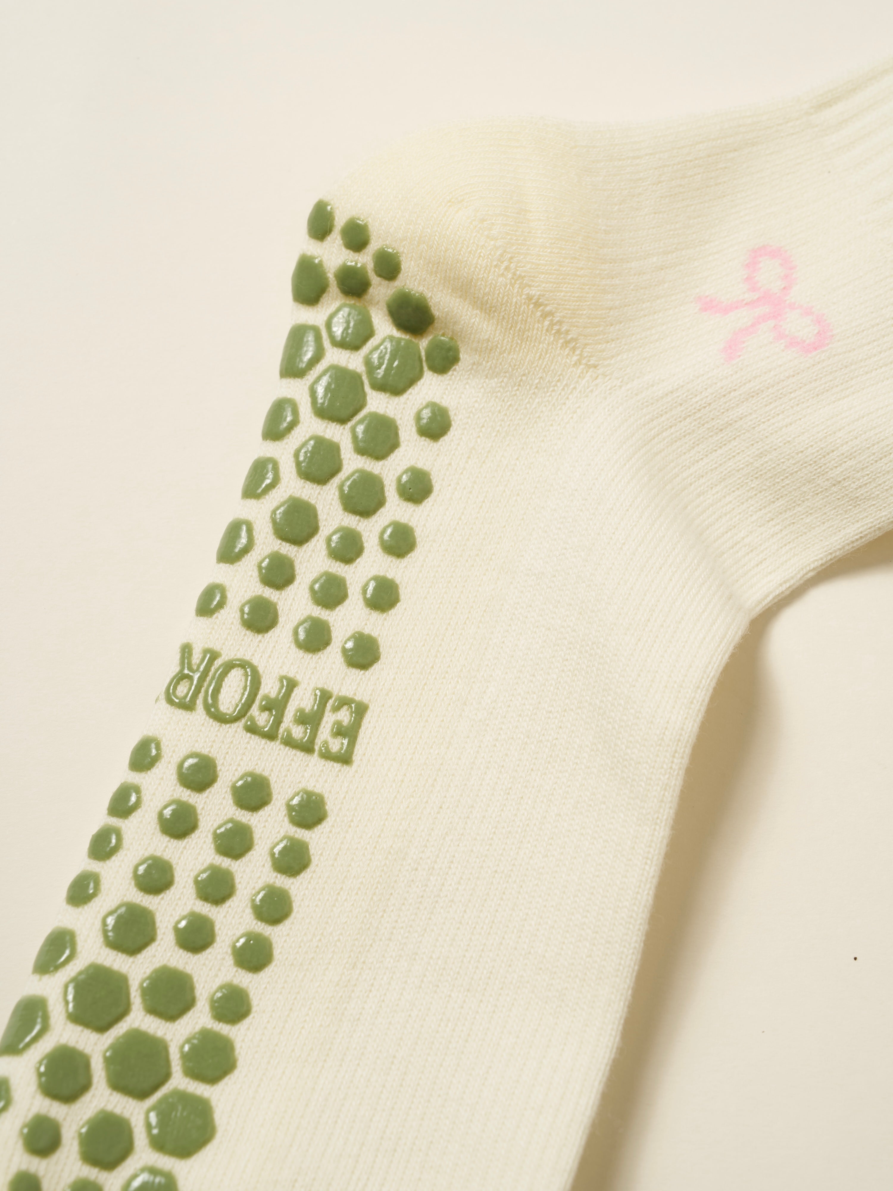 🎀 Bow Knee High Grip Sock